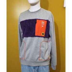 M Society Textured Sweatshirt L